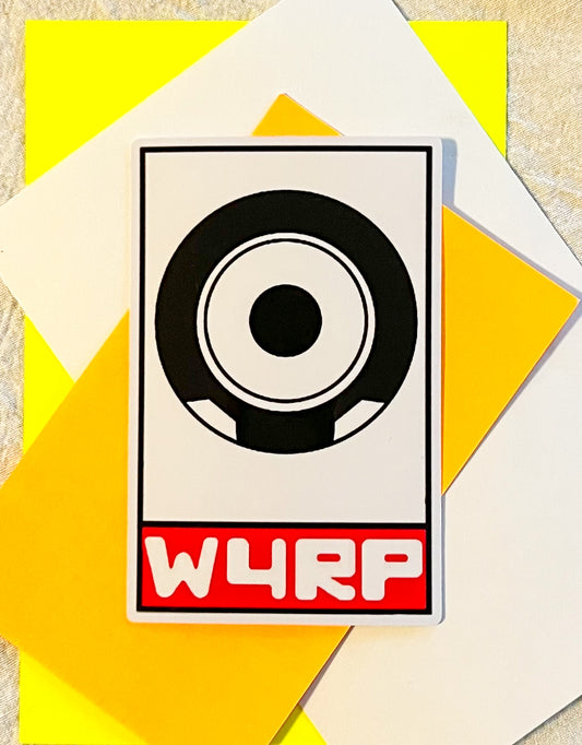 W4RP Logo Sticker